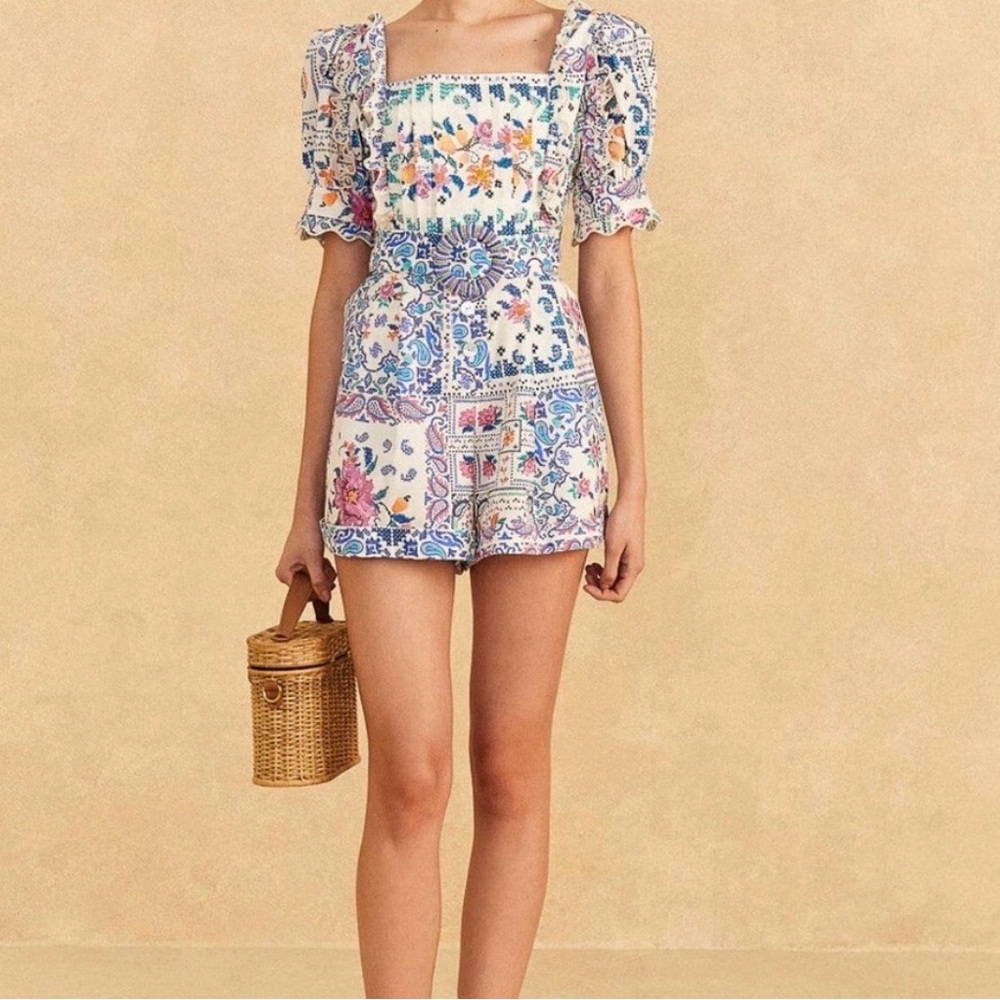FARM Rio Romantic Bandanas Romper